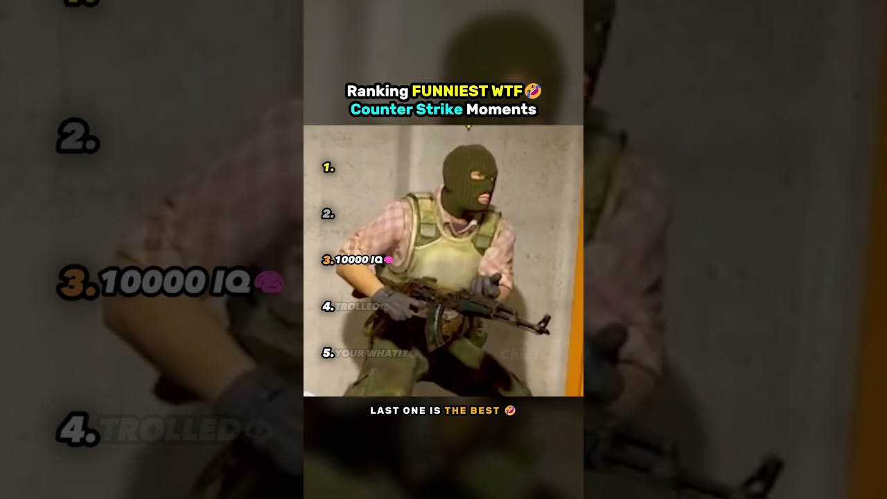 Hilarious Counter-Strike Moments! 😂 #shorts