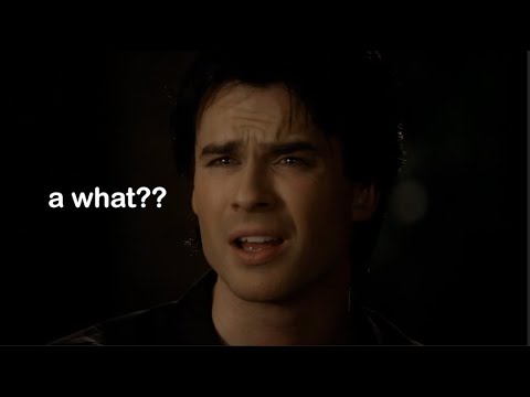 Damon Salvatore being a sassy icon