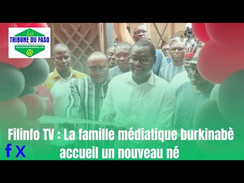 Filinfo TV Lance sa Nouvelle Chaîne à Ouagadougou 📺