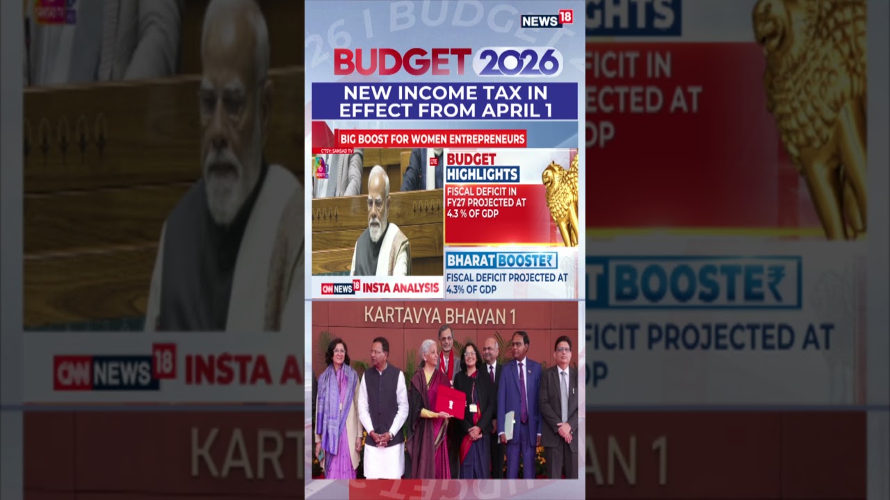 Income Tax Act 2025: Major Changes Effective April 1! Simplified Forms & TCS Relief | Budget N18S