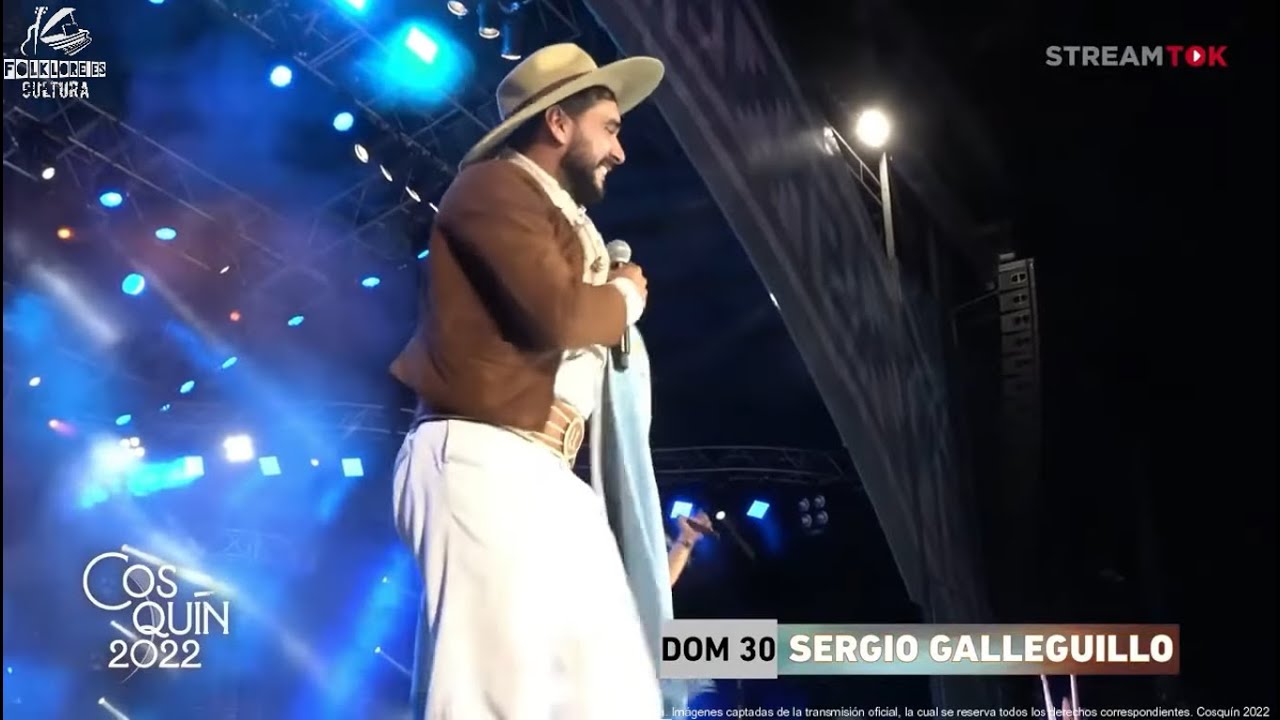 Lázaro Caballero en vivo en Cosquín 2022: 'Lindo adorno pa' mi apero' (chacarera)