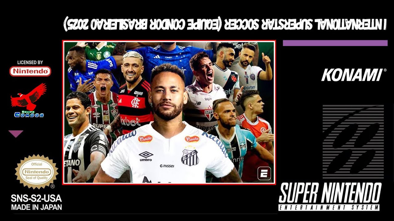 International Superstar Soccer (Condor BR) Brasileirão 2025 for ZSNES – New Football Team Release