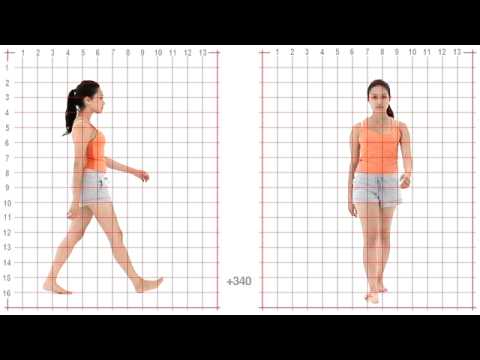 Female Walk Cycle Animation Reference | Front & Side Views 🚶‍♀️