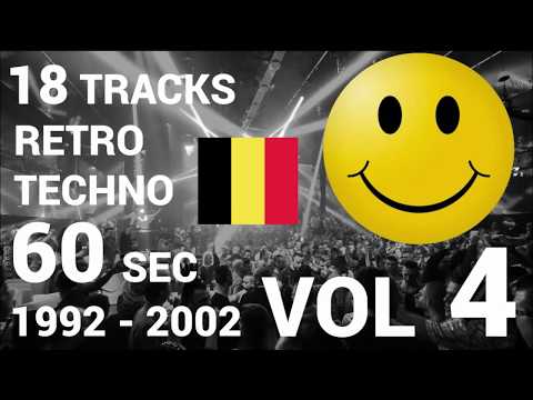 18 titres retro Techno en 60 secondes Vol 4