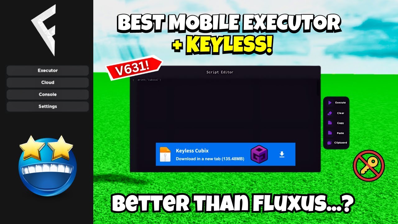 Roblox Mobile Executor V631 + Fluxus Script 🚀