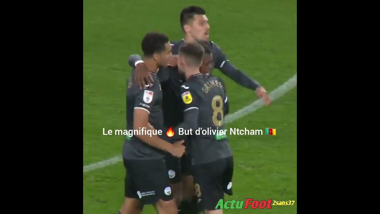 Olivier Ntcham Scores Stunning Goal for Swansea ⚽