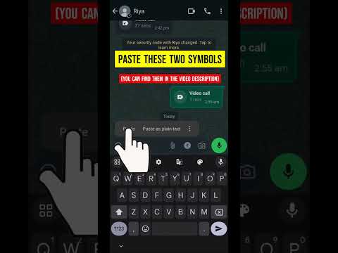 Guide to Sending Invisible Messages on WhatsApp