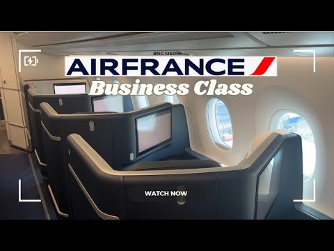 Air France A350 Business Class Review ✈️