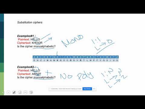 013 Substitution ciphers