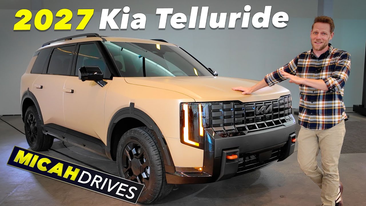 2027 Kia Telluride: Bigger & Fancier 🚗