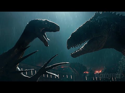 All The Best Scenes from the Jurassic World Trilogy ⚡ 4K