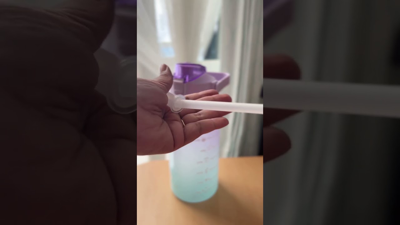 Step-by-Step Guide to Assembling the Skytone Gym Water Bottle Straw 🥤