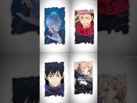 #anime  #Jujutsu Kaisan #Habibiedit Gojo, Yuji, Megumi and Nobara