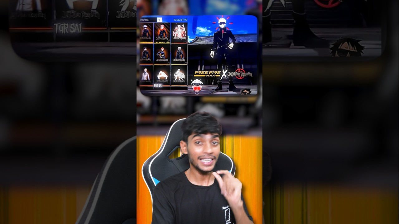 Day 33: Free Fire x Gojo Update - Day 33 📢