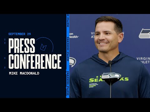Head Coach Mike Macdonald Looks Ahead To Week 5 vs. Buccaneers