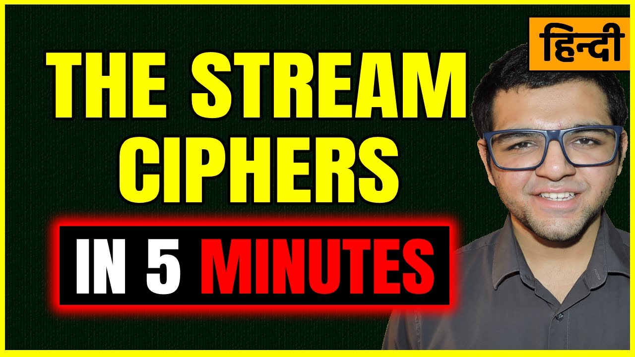 Master Stream Cipher in Cryptography & Network Security 🔐