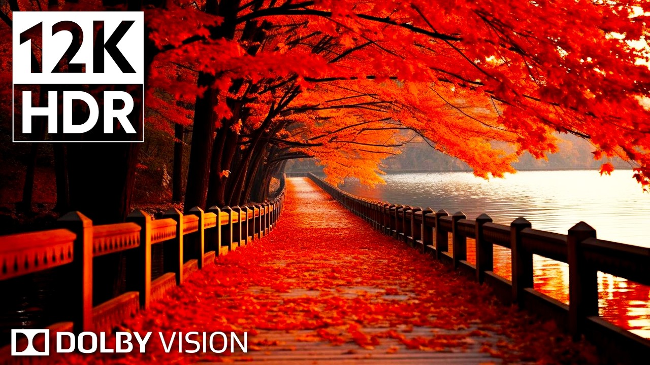 Heaven on Earth: 12K HDR 240fps Dolby Vision (2024) with BGM