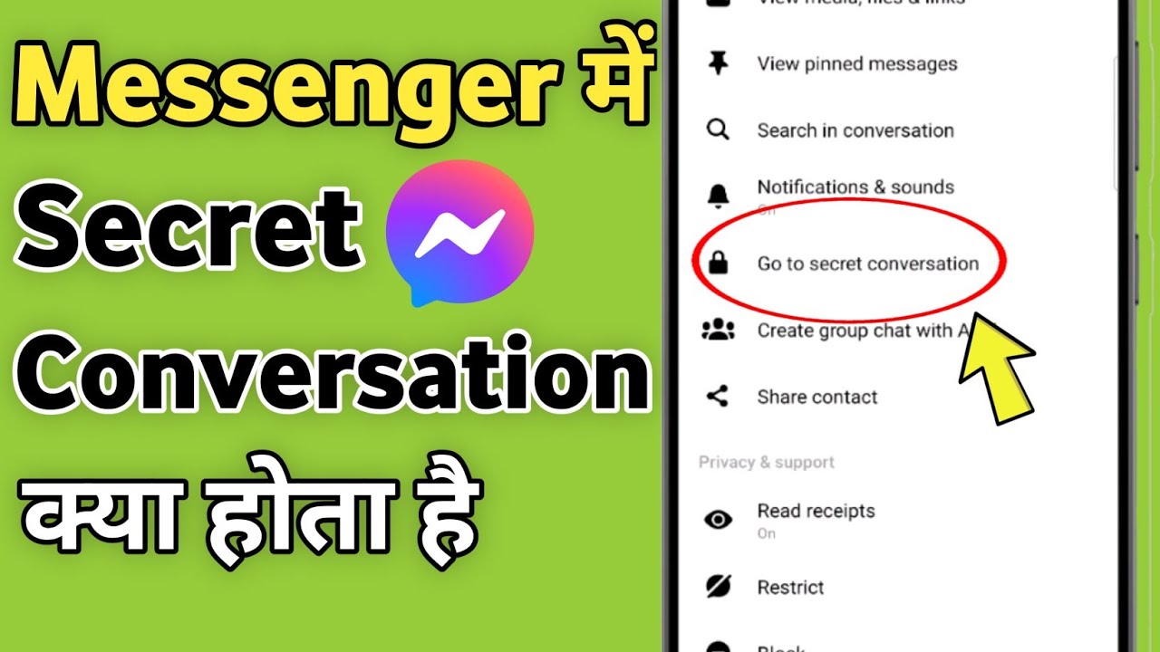 What is Secret Conversation in Messenger? | Discover How to Use Secret Chats 🔒
