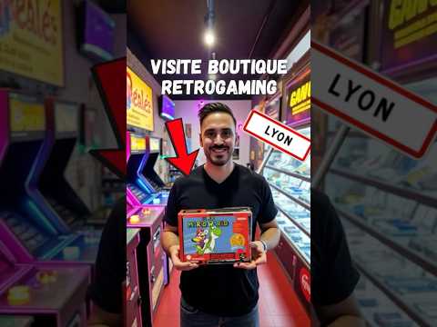 J’ai visité une boutique retrogaming à Lyon ! GameSpirit ! #retro #retrogaming #jeuxvideo #lyon