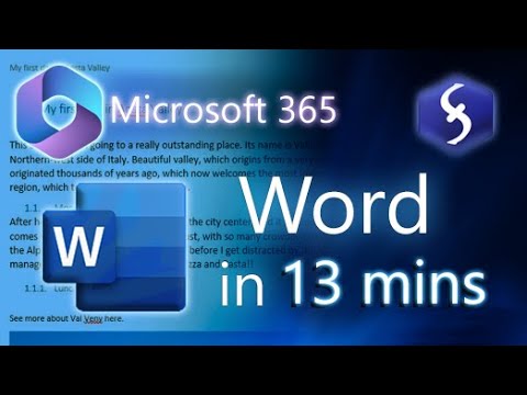 Microsoft Word Tutorial for Beginners in 13 Minutes 📄