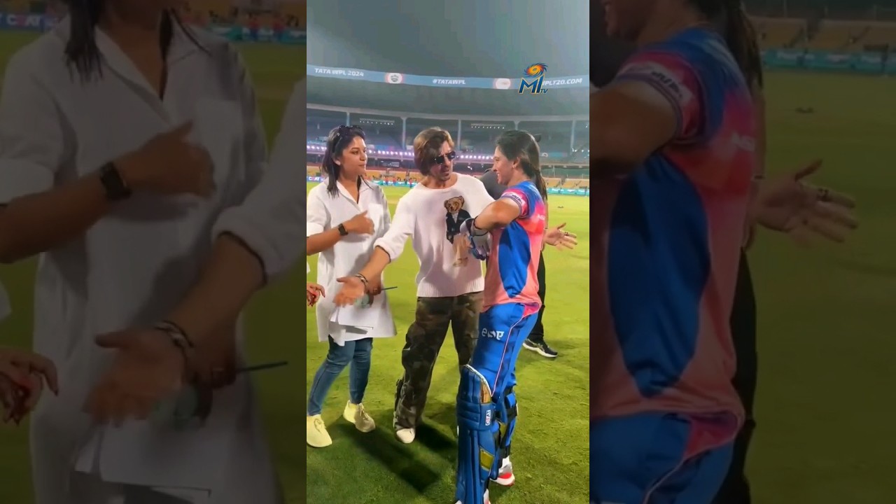 Harmanpreet Kaur Meets Shah Rukh Khan 😍