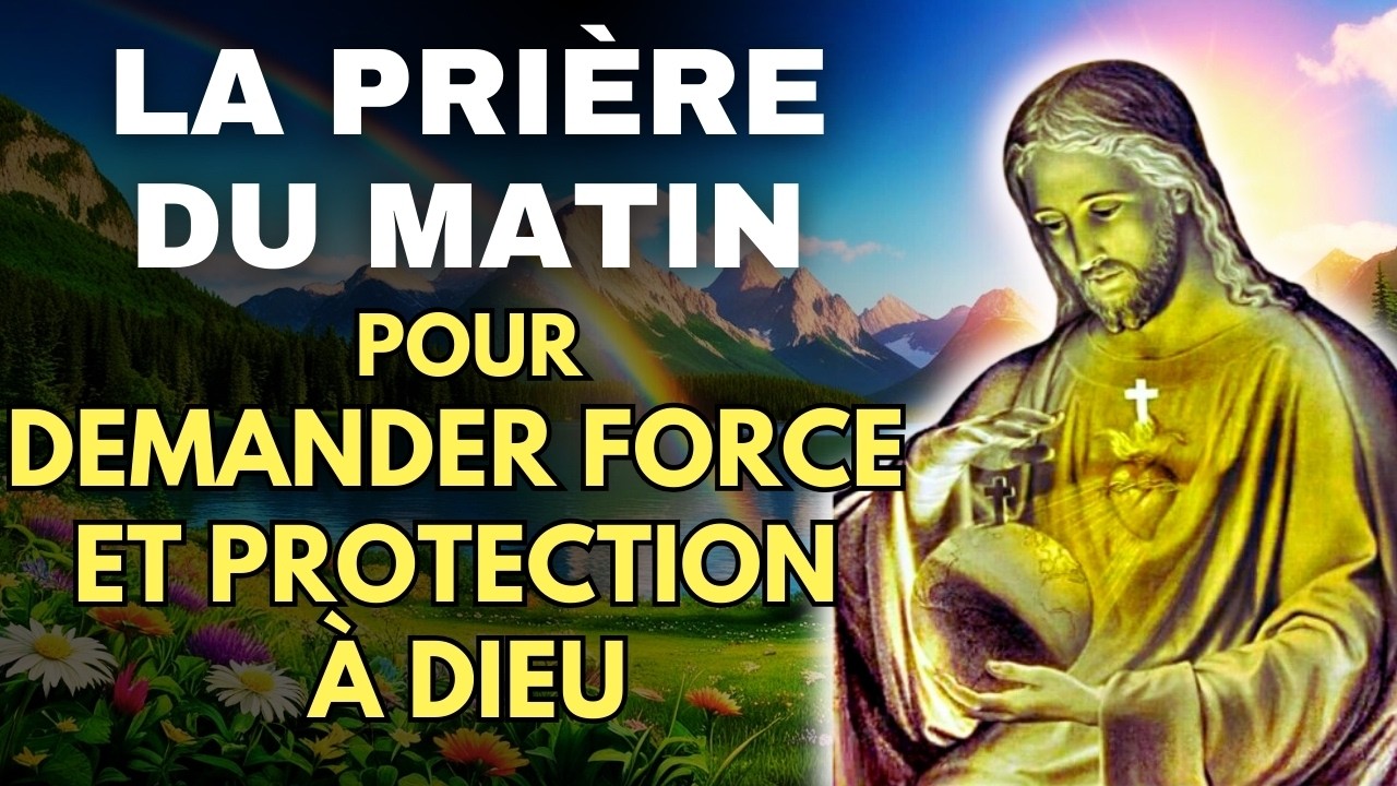 PRIÈRE du MATIN 🌟 Pour Demander Force et Protection à DIEU
