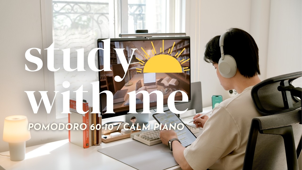 Morning 2-Hour Study Session with Pomodoro Technique ☀️