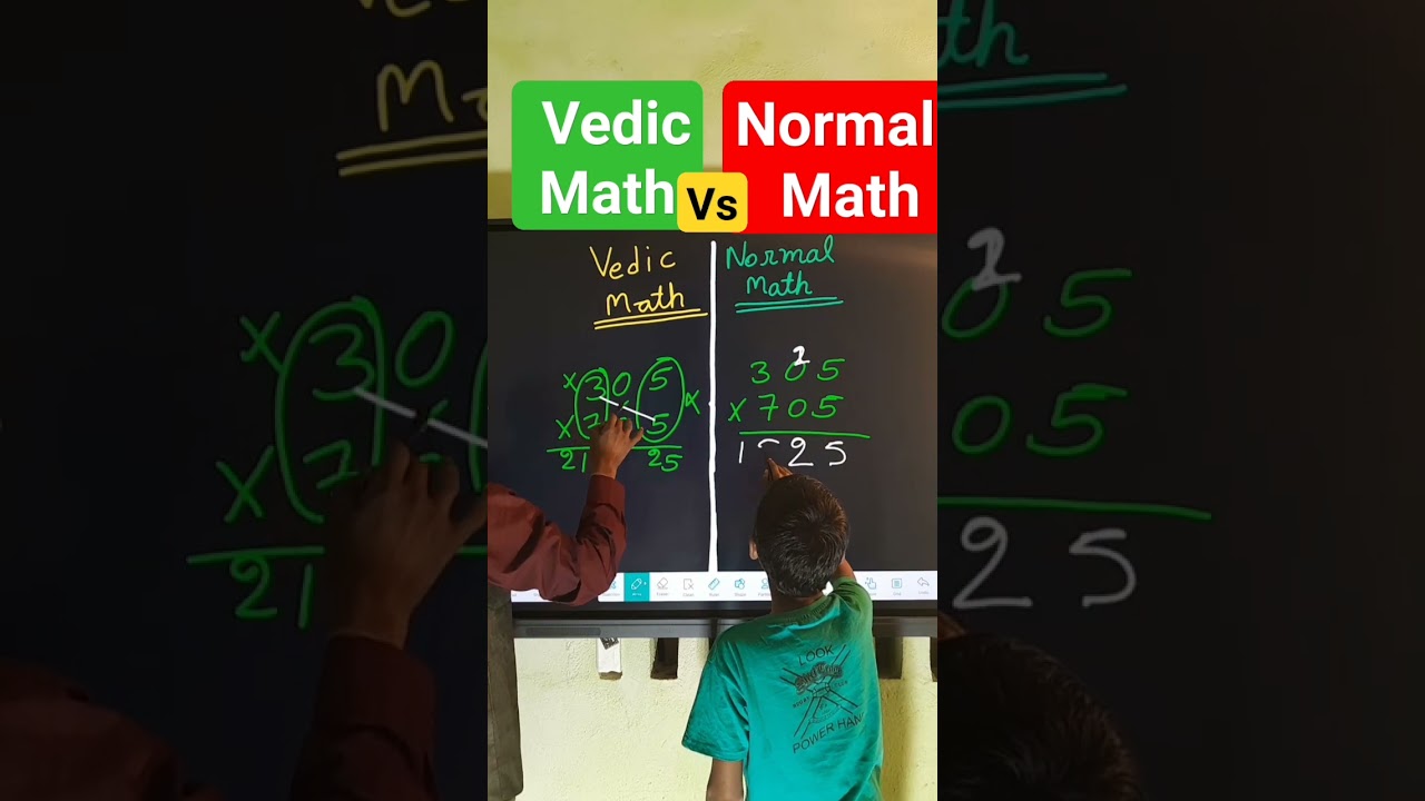 Vedic Math vs Normal Math: Quick Comparison ✨