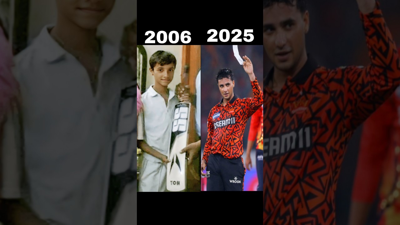 Abhishek Sharma (2000-2025) Journey 😱🤩 #abhisheksharma #trending #ipl #trending
