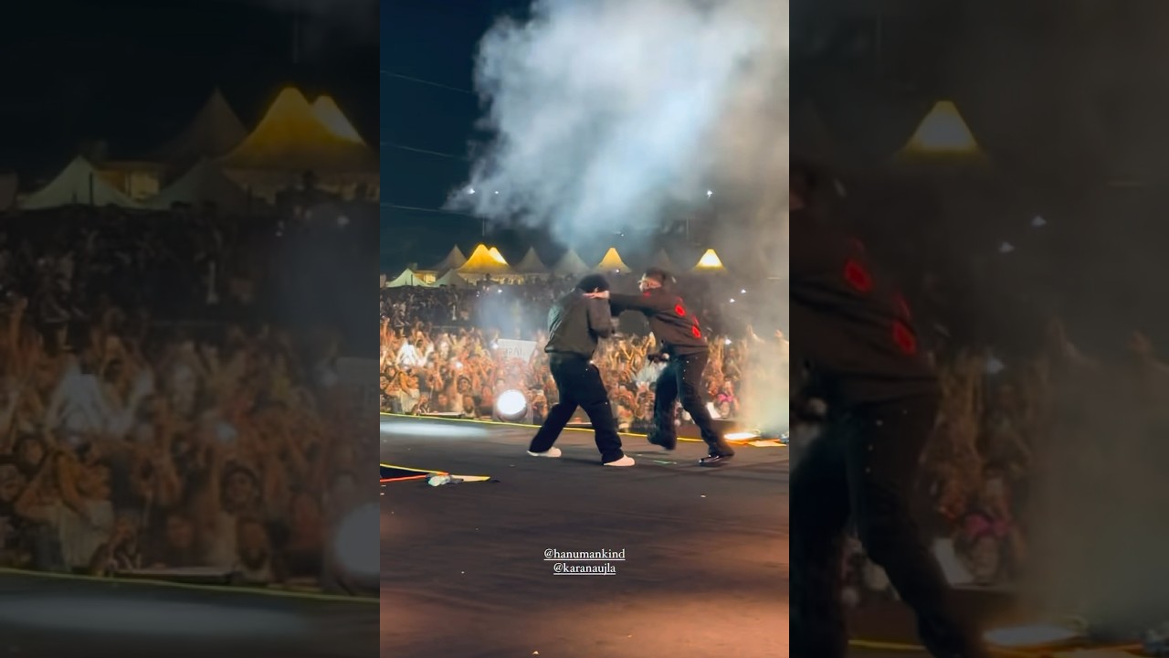 Karan Aujla & HanumanKIND Make History 🎤