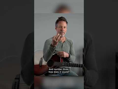 How to choose the best acoustic guitar for you.๏ฟผ