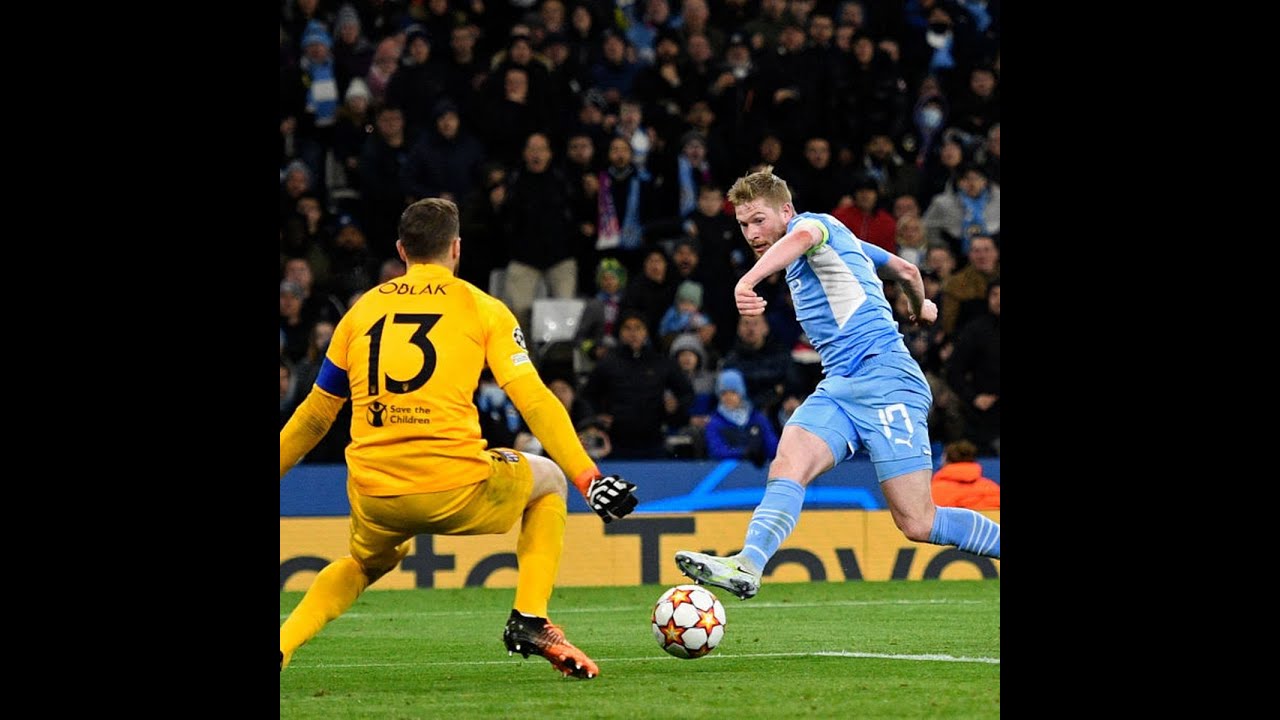 Man City vs Atletico Madrid: De Bruyne Scores! ⚽