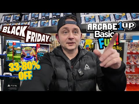 Black Friday Deals: 33-80% Off Nintendo Switch & PS5 🎮