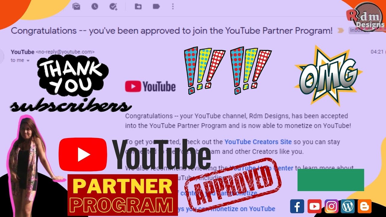 Rdm Designs Joins YouTube Partnership π