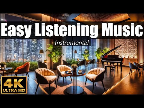 EASY LISTENING Music ☕️ 4K ULTRA HD | Instrumental Covers