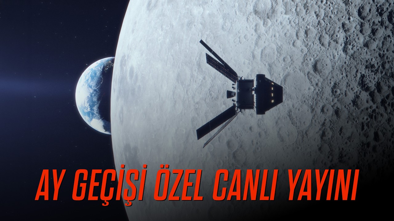 Ay Geçişi Canlı Yayını: İnsanlık 54 Yıl Sonra Ay Yörüngesinde 🚀