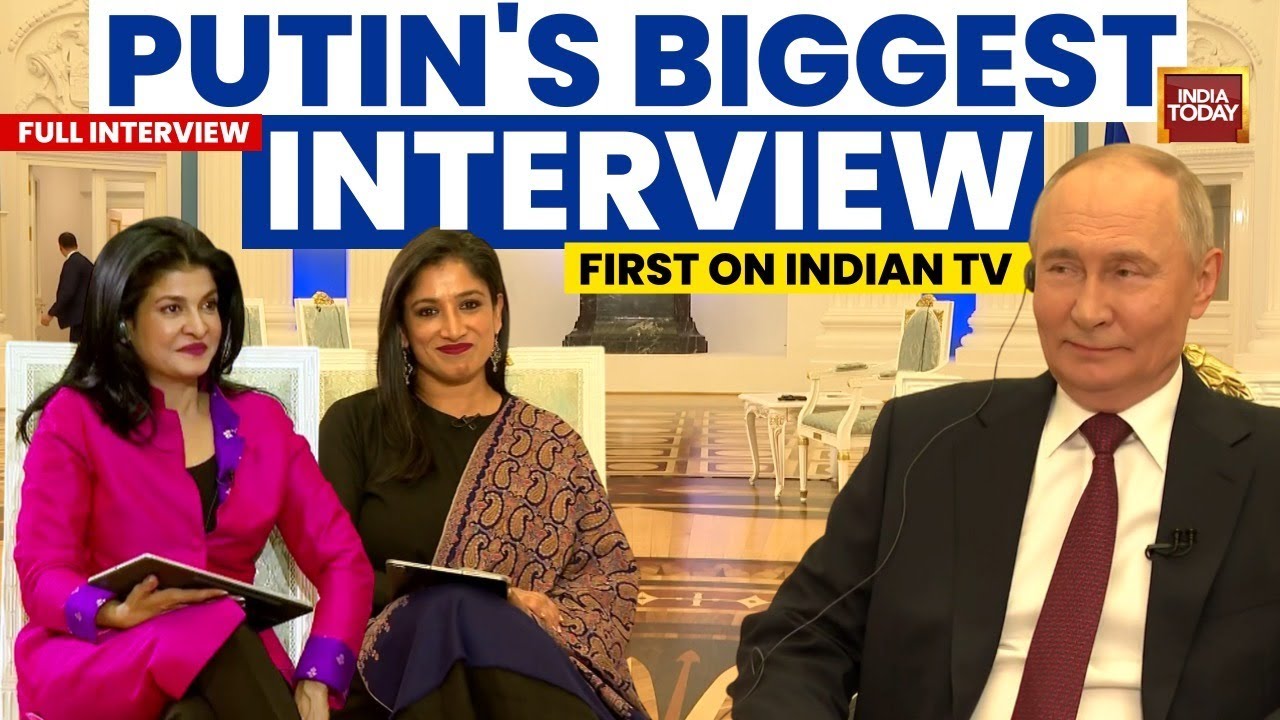 Putin's First Indian TV Interview 🇷🇺