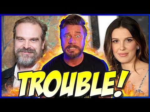David Harbour Accused of Bullying by Millie Bobby Brown | Stranger Things in Trouble?!?