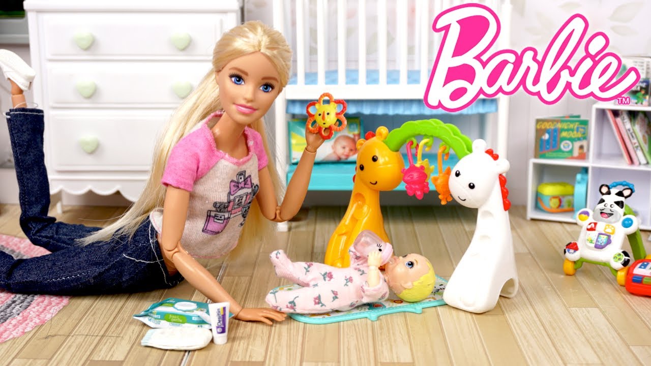 Start Your Day with Barbie & Ken’s Adorable Baby Morning Routine 🌅
