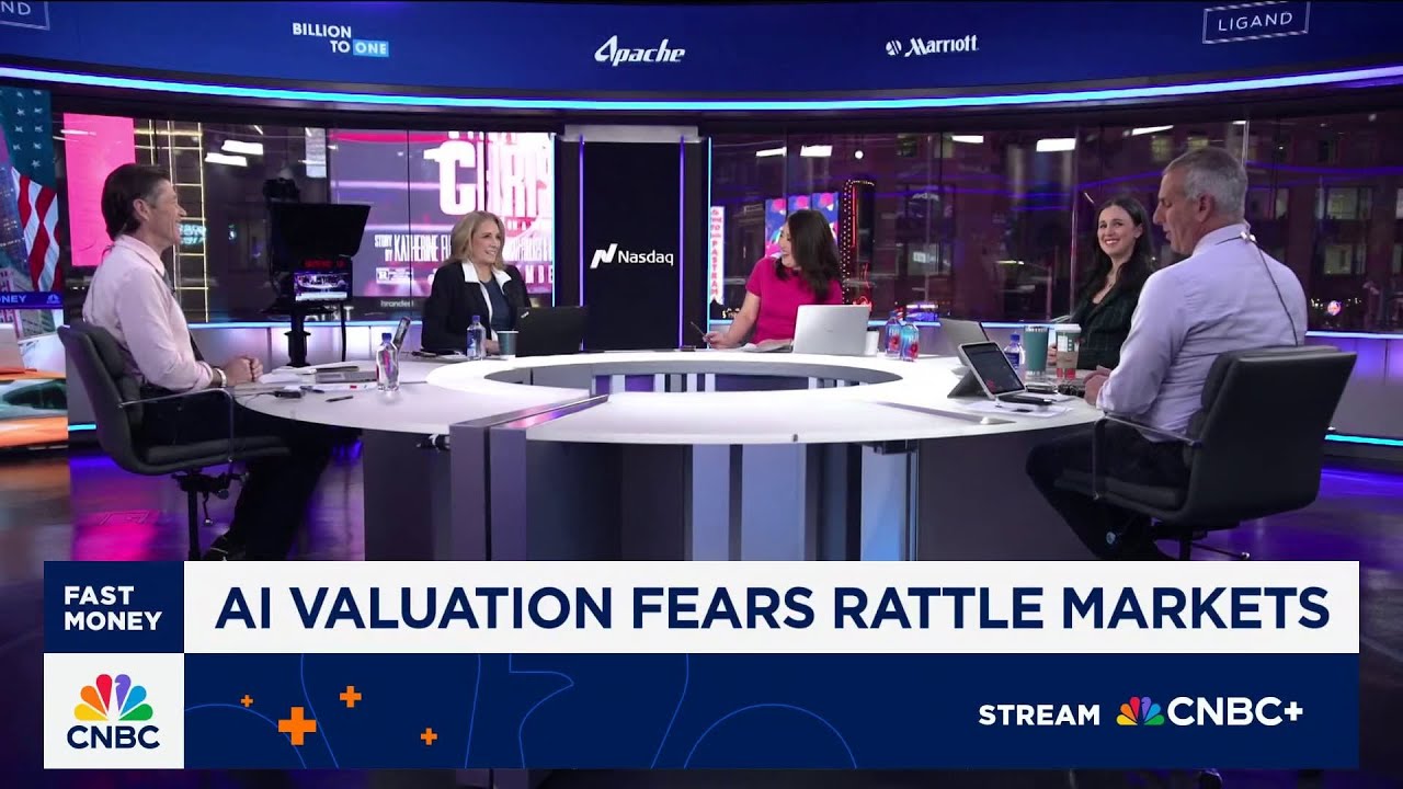 ‘Fast Money’ Traders Warn AI Valuation Fears Are Shaking Markets 📉