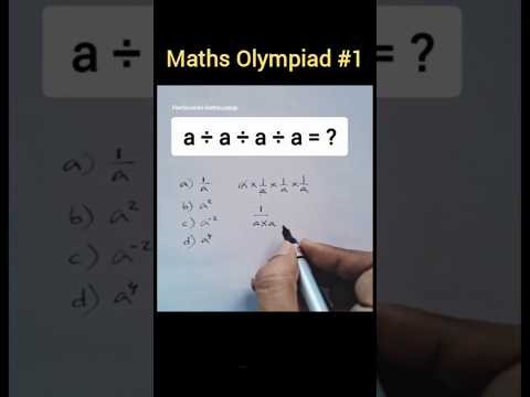 Maths Olympiad Question #mathshorts #mathsolympiad #mathsolympiadpreparation #trendingshorts