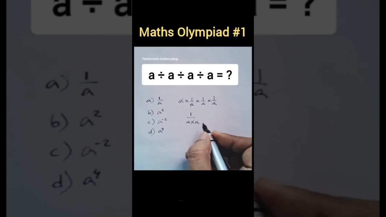 Challenging Maths Olympiad Problem to Boost Your Skills! 🧠