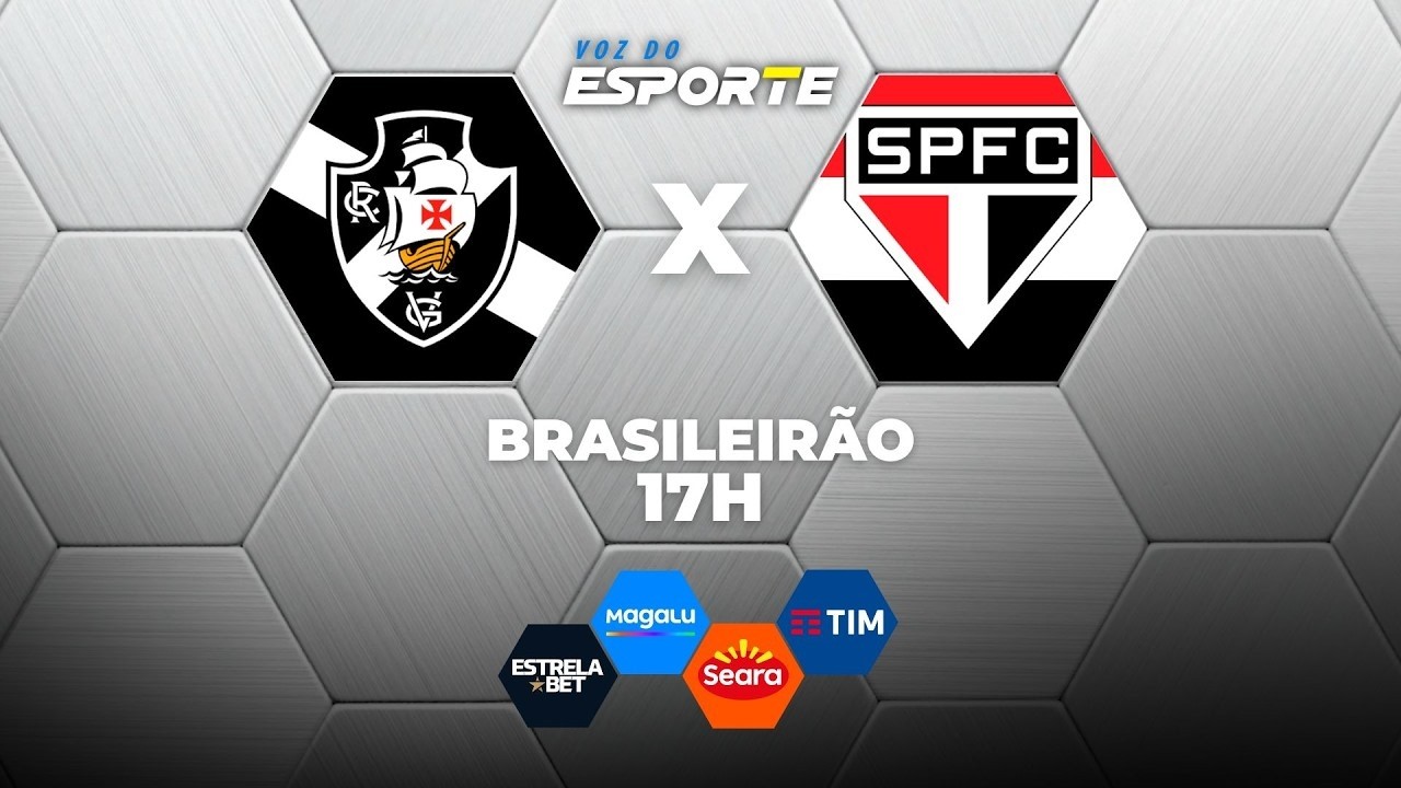 Vasco vs São Paulo ao Vivo - Brasileirão 18/04/2026
