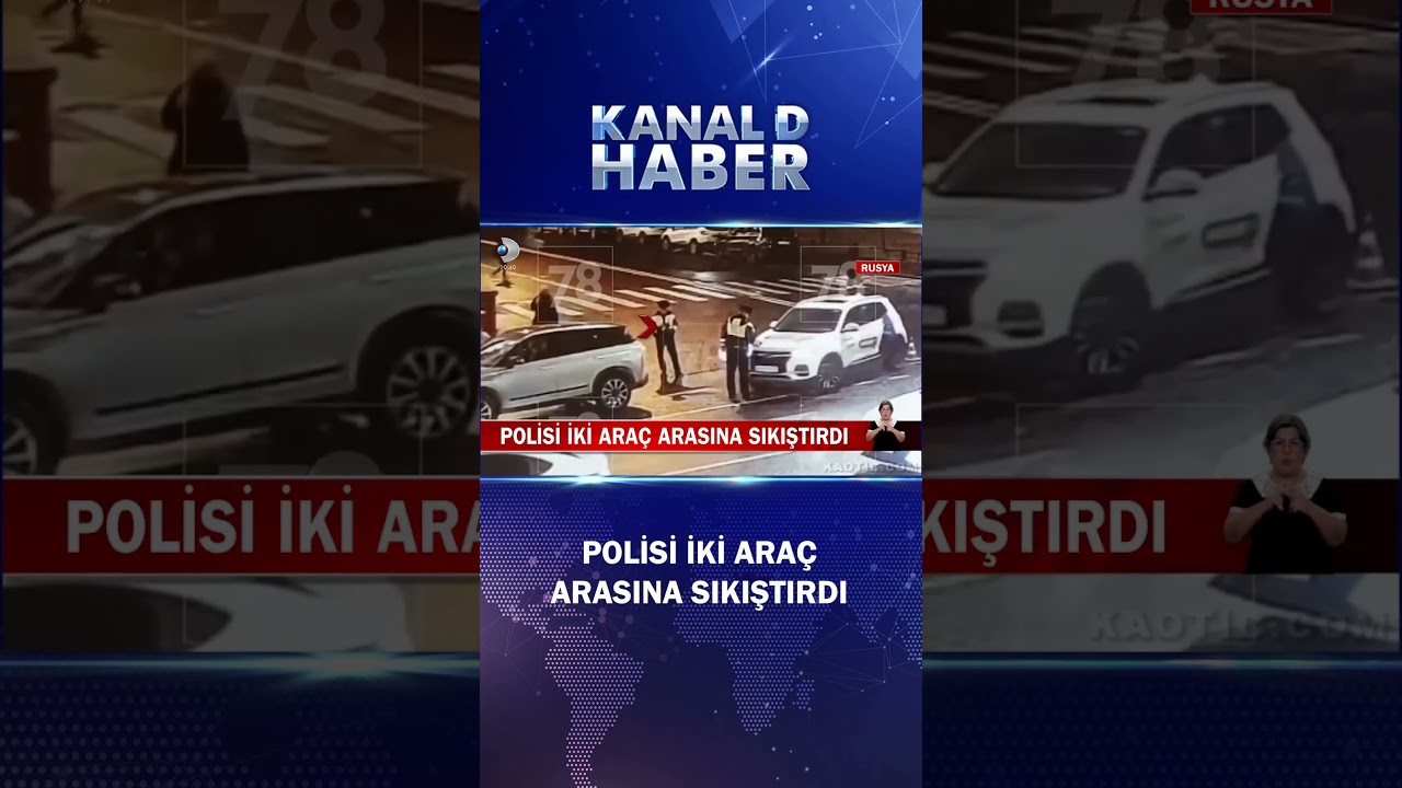 Polis İki Aracı Sıkıştırdı! Anlar Kamerada 🚓