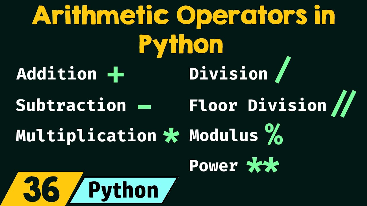 Master Python Arithmetic Operators: A Complete Guide 🧮