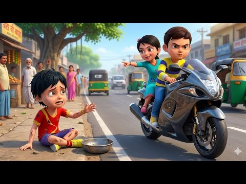 Poor Shiva & Rich Rudra on Heavy Bike ๐ฒ
