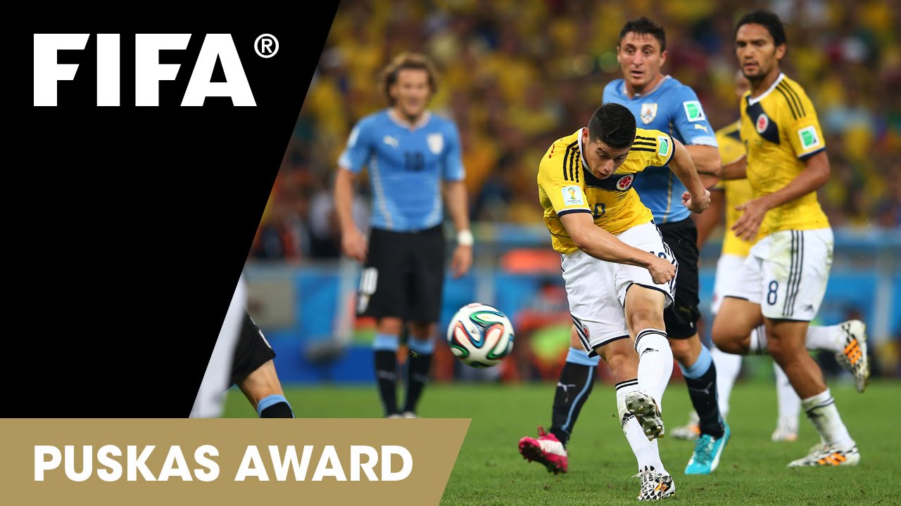 James Rodriguez's 2014 FIFA Goal vs Uruguay ⚽