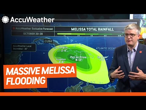 Caribbean Bracing for Massive Flooding from Tropical Storm Melissa