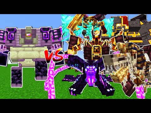 ENDER GUARDIAN VS L_ENDER'S CATACLYSM - MINECRAFT