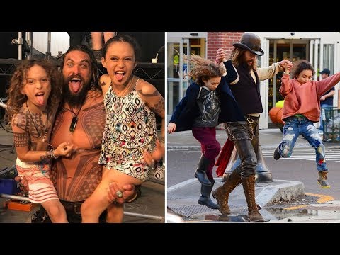 Jason Momoa's Daughter & Son - 2018